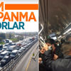 İstanbul'da tam kapanmanın ilk günü trafik yoğunluğu yaşandı İstanbul'da tam kapanmanın ilk günü trafik yoğunluğu yaşandı