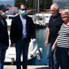 Hollandalı çift, marinadaki yatlarında koronavirüsten ...