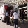 Suriye'de patlamada yaralanan 2 Suriyeli, Kilis'e getirildi