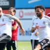 Beşiktaş hazırlıklarını sürdürdü Beşiktaş hazırlıklarını sürdürdü