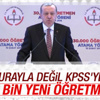 Cumhurbaşkanı Erdoğan öğretmen atama töreninde