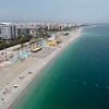 Antalya Havalimanı na saatte 20 uçak indi Antalya Havalimanı na saatte 20 uçak indi