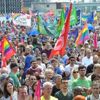 Avrupa'daki ırkçılık Almanya'da protesto edildi Avrupa'daki ırkçılık Almanya'da protesto edildi