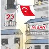 Çeşme 23 Nisan ı balkonlardan coşkuyla kutlayacak