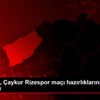 Sivasspor, Çaykur Rizespor maçı hazırlıklarını tamamladı Sivasspor, Çaykur Rizespor maçı hazırlıklarını tamamladı