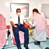 Başkan Soner Çetin kan bağışında bulundu Başkan Soner Çetin kan bağışında bulundu