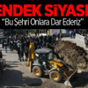 DİSKİ DEDAŞ'ın Önüne Hendek Kazdı
