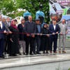Bakan Güllüce kurdeleyi kesti, fayton hizmete girdi Bakan Güllüce kurdeleyi kesti, fayton hizmete girdi