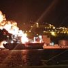 İzmir'de gemi yangını İzmir'de gemi yangını