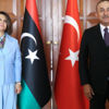 Bakan Çavuşoğlu, Libyalı mevkidaşı ile görüştü Bakan Çavuşoğlu, Libyalı mevkidaşı ile görüştü