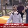 Son dakika: Ankara'da maske takmak zorunlu mu? Kurala uyuluyor mu? |Video