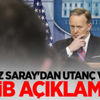 Beyaz Saray'dan utanç verici İdlib açıklaması Beyaz Saray'dan utanç verici İdlib açıklaması