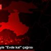 İşaret diliyle "Evde kal" çağrısı İşaret diliyle "Evde kal" çağrısı