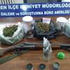 Gönen'de uyuşturucu operasyonu Gönen'de uyuşturucu operasyonu