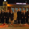 AB büyükelçileri katliam yerinde AB büyükelçileri katliam yerinde