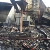 Fabrikada tutuşan sprey boyalar korkuttu