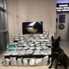 Atıp kaçtığı torbadan 108 kilo eroin çıktı