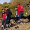 Dağlık arazide düşerek yaralanan çoban kurtarıldı