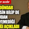 ﻿Uğur Dündar korkusuzca açıkladı