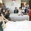 Mürüvvetini hastanede gördü Mürüvvetini hastanede gördü