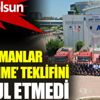 ﻿Kahraman itfaiye görevlileri ‘dinlenme’ teklifini kabul etmedi