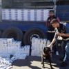 Sultanbeyli'de tırın tekerleklerinden kaçak sigara çıktı