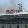 Perpa'da bir iş yerinde yangın Perpa'da bir iş yerinde yangın