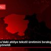Kastamonu daki atölye tekstil üretimini bırakıp maske ... Kastamonu daki atölye tekstil üretimini bırakıp maske ...