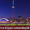 Kanada 285 bin kişiye vatandaşlık verecek Kanada 285 bin kişiye vatandaşlık verecek