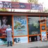 Erzurum da şiddete dikkat çeken büfe