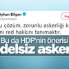 HDP vicdani ret istiyor HDP vicdani ret istiyor
