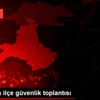 Ayvalık ta ilçe güvenlik toplantısı Ayvalık ta ilçe güvenlik toplantısı