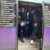 Ayakta 10 yolcusu olan minibüse ceza Ayakta 10 yolcusu olan minibüse ceza