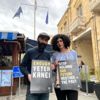 Kıbrıs ta kapıların kapatılması protesto edildi, olaylar ...