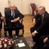 Meclis'te üçlü görüşme Meclis'te üçlü görüşme