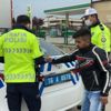 Polisten kaçarken devrilen motosikletten düşen sürücüye ceza yağdı