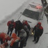 Devrilen ağaç Uludağ yolunu kapattı Devrilen ağaç Uludağ yolunu kapattı
