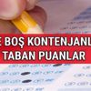 Lise boş kontenjanlar taban puanlar 2017 MEB son dakika Nakil komisyonu nerede?