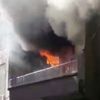 Yangın çıkan ev kullanılmaz hale geldi