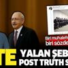 Sözde gazeteci İsmail Saymaz'ın çirkin yalanı böyle ortaya çıktı Sözde gazeteci İsmail Saymaz'ın çirkin yalanı böyle ortaya çıktı