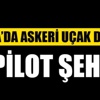 Konya'da askeri uçak düştü