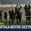 Kara Kartal'a çılgın destek