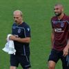 Trabzonspor'da Burak Yılmaz korkuttu Trabzonspor'da Burak Yılmaz korkuttu