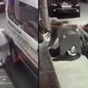 Yaşlı kadın kapağı çalınan rögara düştü Yaşlı kadın kapağı çalınan rögara düştü