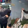 Cumhurbaşkanı Erdoğan, Çengelköy'deki bir balıkçıdan alışveriş yaptı