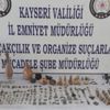 Kayseri'de 167 parça tarihi eser ele geçirildi