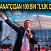 Ünlü sanatçıdan İmamoğlu'nun kampanyasına 100 bin TL'lik destek