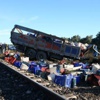 Yük treni ile kamyon çarpıştı, 1 ölü var Yük treni ile kamyon çarpıştı, 1 ölü var