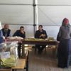 Depremzedeler çadırlarda oy kullandı Depremzedeler çadırlarda oy kullandı
