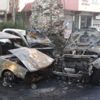Otomobil kundakçıları kameralara yakalandı!